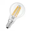 OSRAM CLP40 DIM 3.4W 827 FIL CL E14 P LED regulējama pilienveida lampa caurspīdīga 2700K