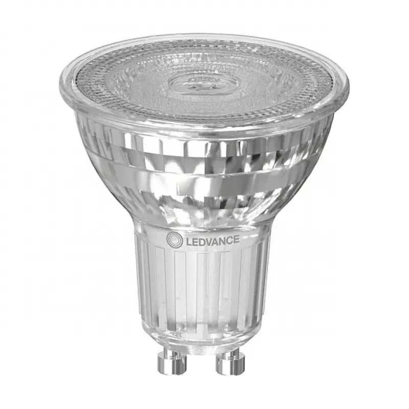 Osram LED PAR16 80 36 P 6.1W 840 GU10 LED Reflektora Lampa, Vēsi Balta, 460 lm, 36° Staru Leņķis, Neregulējama