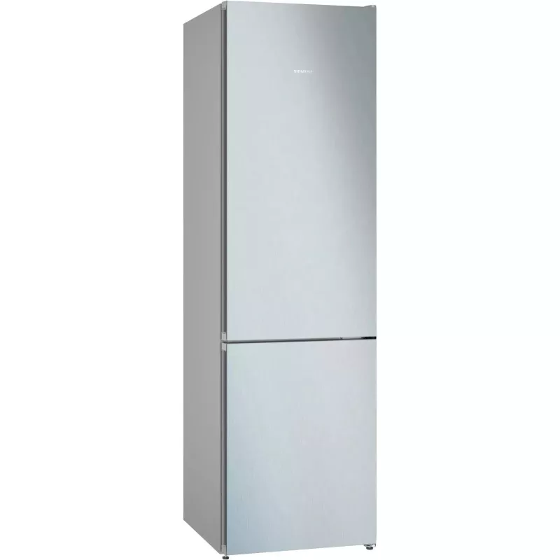 SIEMENS KG39N2LCF iQ300 Ledusskapja-saldētavas kombinācija, Nerūsējošā tērauda izskats, 363 L Kopējā neto ietilpība, NoFrost, VitaFresh, LED apgaismojums, Energoefektivitātes klase C