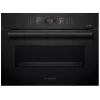 Bosch CSG856RC7 Iebūvējamais kompaktais cepeškrāsns ar tvaika funkciju, 47L, skārienvadība, Home Connect
