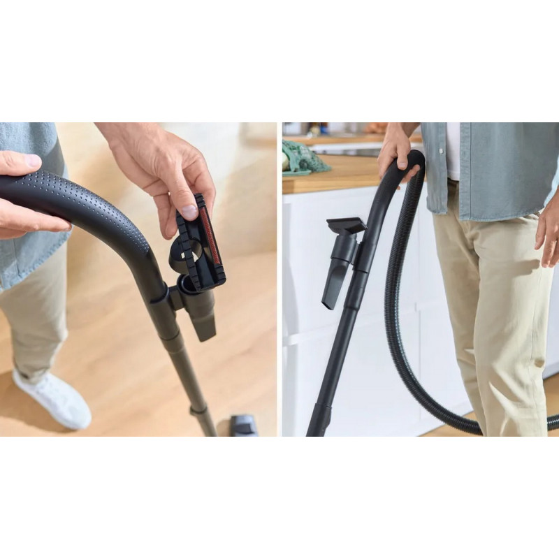 Bosch BGL38WH2 Putekļsūcējs ar maisiņu, 600W, Balts/antracīts