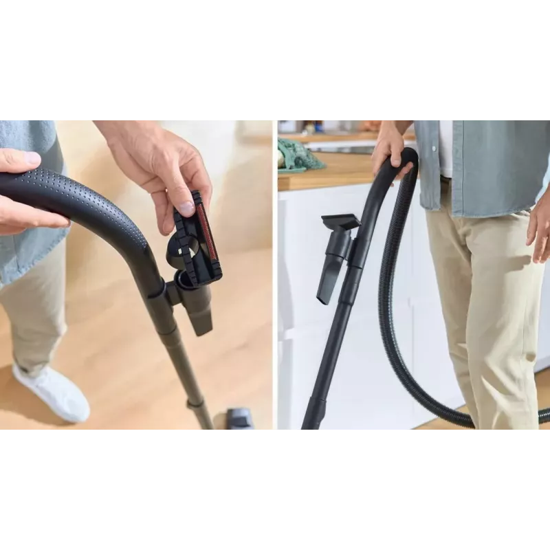 Bosch BGL38WH2 Putekļsūcējs ar maisiņu, 600W, Balts/antracīts