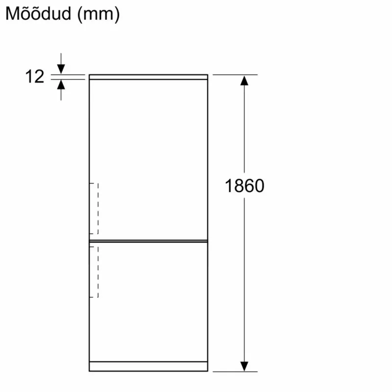 Bosch KGN362WCF Brīvi stāvošs ledusskapis ar saldētavu, balts, 308L, NoFrost, VitaFresh
