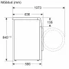 Bosch WGG256FLSN Brīvi stāvoša priekšējās ielādes veļas mazgājamā mašīna, 10 kg, 1600 apgr./min, A energoklase, balta