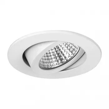 Brumberg 12353073 DAMITA Apaļš LED Griestu Prožektors 6W 3000K Balts IP65 Grozāms