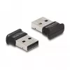 KeySonic Super-Mini-TAS Touchpad tastatūra ar zilu fona apgaismojumu, UK izkārtojums, melna (KSK-3210ELU)