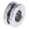 Alphacool HF Bulkhead Fitting, Short Version, G1/4 - Chrome