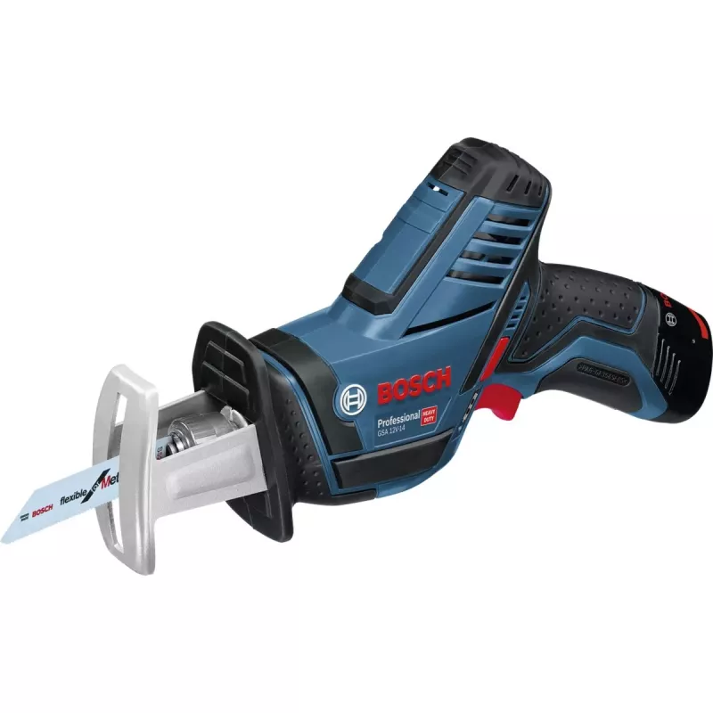Bosch Power Tools 12V 5-Daļu Instrumentu Komplekts GOP + GSR + GDR + GSA + GLI (Zils, 3x Li-Ion 2.0Ah Akumulators)