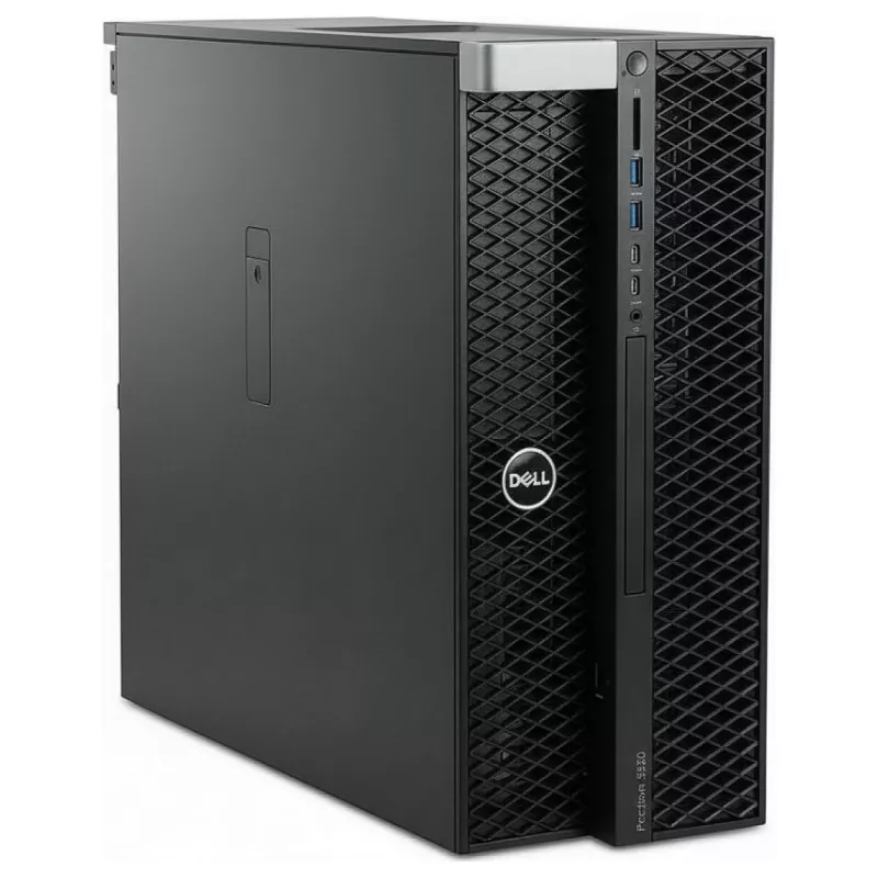 Dell Precision 5820 Tower Workstation - Intel Xeon W-2123, 32GB RAM, 256GB SSD, 4TB HDD, NVIDIA Quadro M5000, Windows 11 Pro, Refurbished Grade A3