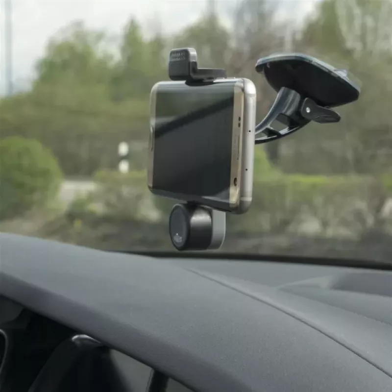 4SMARTS Auto turētājs ar piesūcekni Pelēks