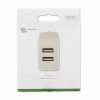 4SMARTS VoltPlug Dual 12W sienas lādētājs (bez kabeļa), balts