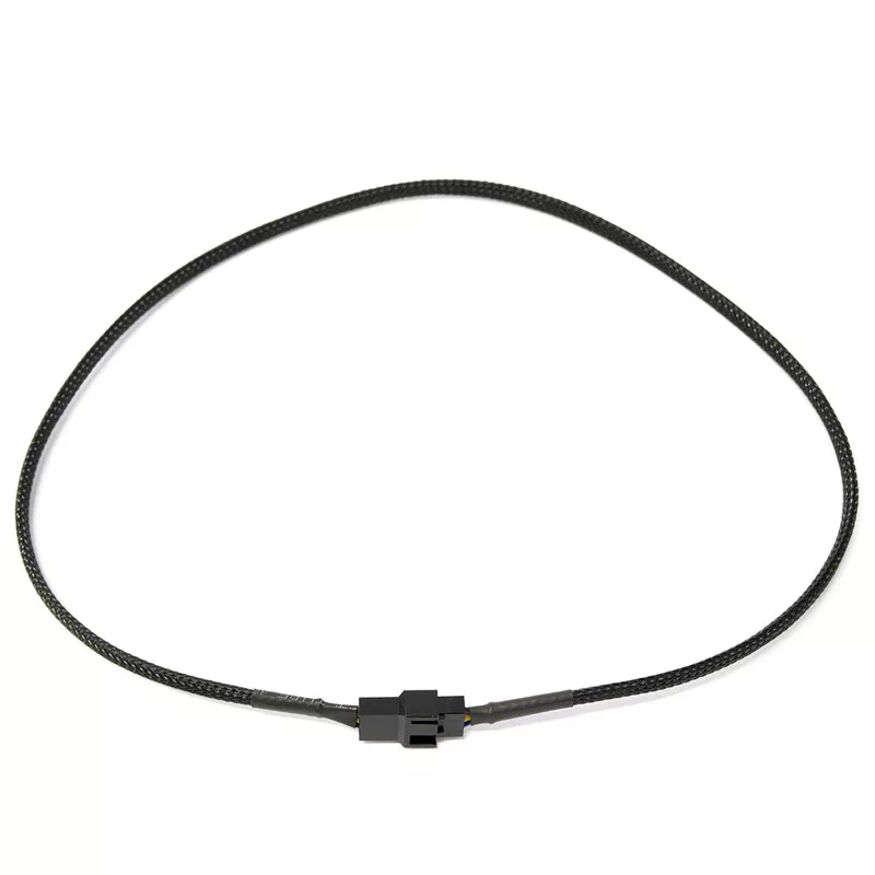 Watercool 4-Pin PWM pagarinājuma kabelis, melns - 30 cm
