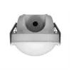 Brumberg 78014114 HUMID ONE Taisnstūra mitrumizturīgs LED gaismeklis 38W 4000K Pelēks IP65 Ieslēgts/Izslēgts