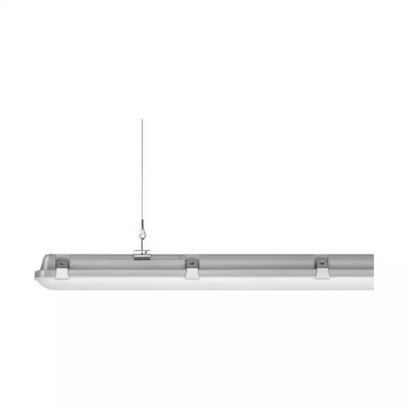 Brumberg 78015114 HUMID ONE LED mitrumizturīgs gaismeklis taisnstūrveida pelēks 4000K 50W 230V IP65 On/Off