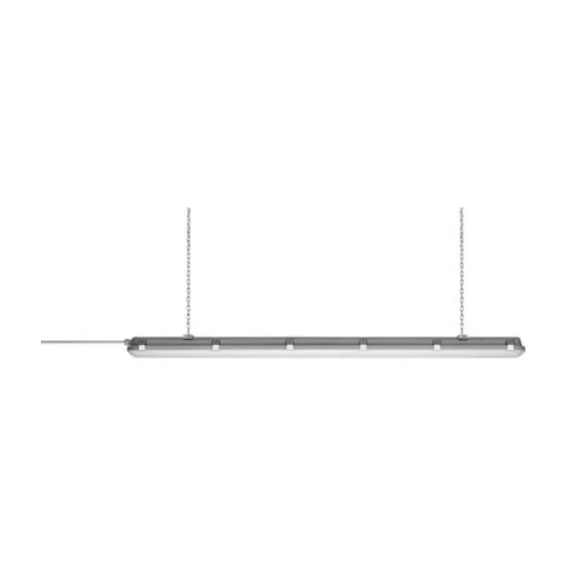 Brumberg 78015114 HUMID ONE LED mitrumizturīgs gaismeklis taisnstūrveida pelēks 4000K 50W 230V IP65 On/Off
