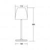 BRUMBERG Cameron Solar Table Lamp 2.2W IP54 Black