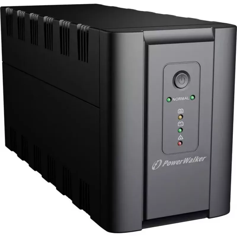 Bluewalker PowerWalker VI 2200 IEC UPS - Line-Interactive - 2200 VA / 1100 W - 6x IEC C13 - USB - Melns