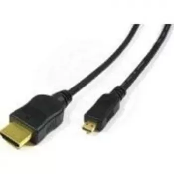 MEDIARANGE MRCS146 HDMI to HDMI kabelis 1m High-Speed ar Ethernet 4K 18Gbps Melns