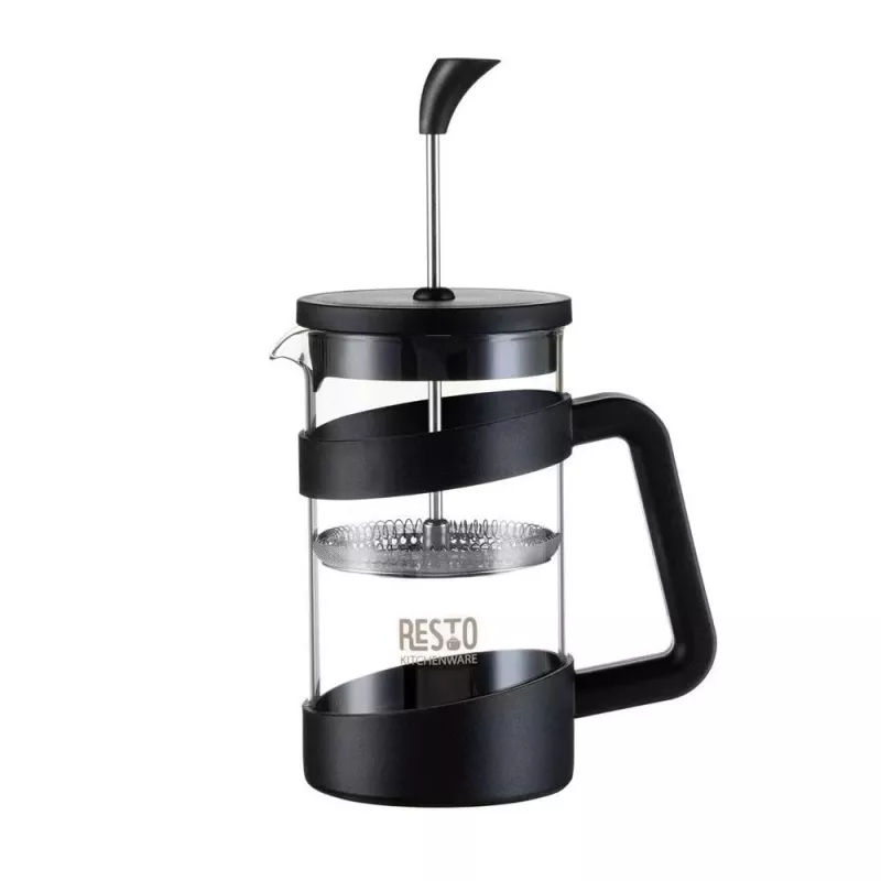 RESTO French Press 600ml Nerūsējošā tērauda Borosilikāta stikla kafijas automāts