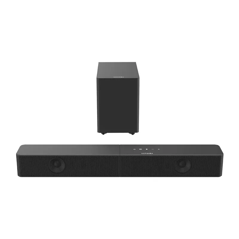 Ultimea Poseidon R3T 5.1.2 kanālu skaņas josla ar Dolby Atmos, 600W, bezvadu zemfrekvences skaļruni un aizmugures skaļruņiem