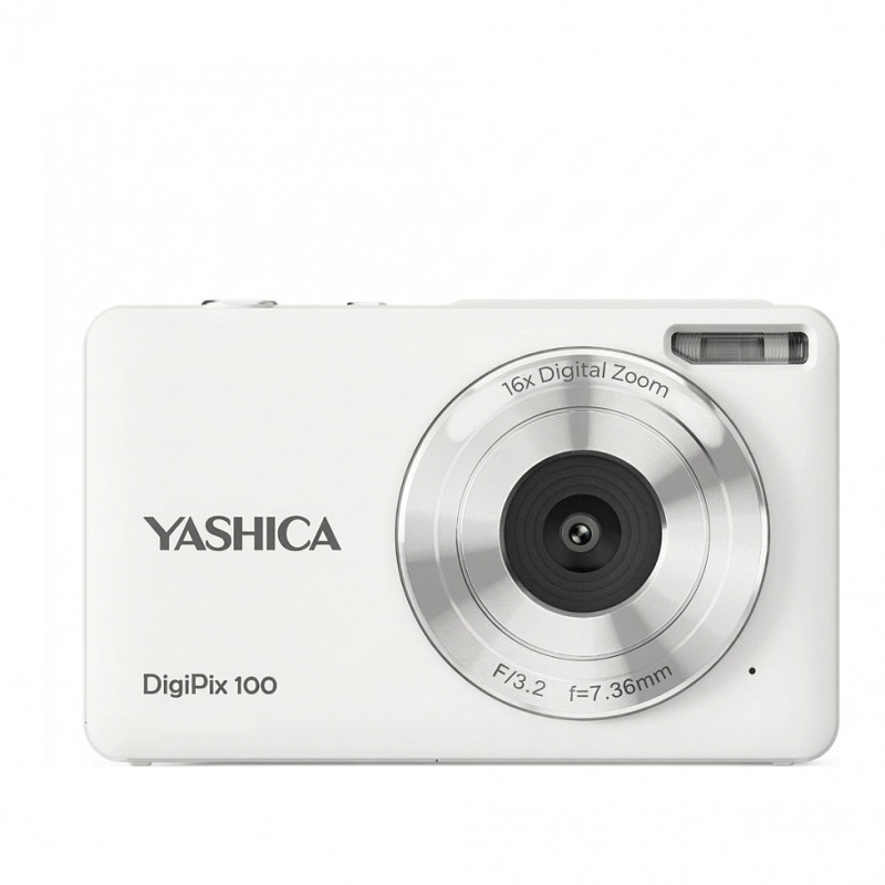 Yashica DigiPix 100 White Digital Camera