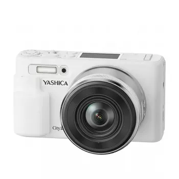 Yashica City 200 White Vienreizējās lietošanas kamera ar 27 ekspozīcijām