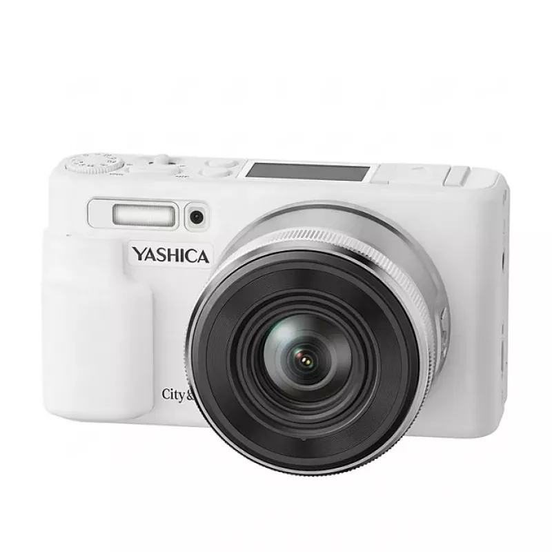 Yashica City 200 White Vienreizējās lietošanas kamera ar 27 ekspozīcijām
