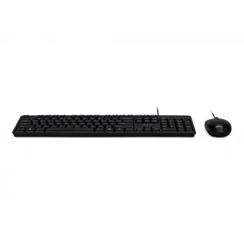 Acer Combo 100 AKW900 + AMW920 Vadu tastatūras un peles komplekts, ASV starptautiskais izkārtojums, melns, mazumtirdzniecības iepakojums