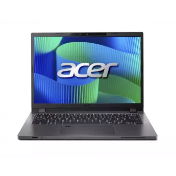 Acer TravelMate TMP214-55-G2-TCO-366Q 14 collu WUXGA Intel Core 3 100U 16 GB RAM 512 GB SSD Intel Iris Xe Graphics Windows 11 Pro Pelēks Angļu tastatūra ar fona apgaismojumu