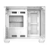 DARKFLASH TH285M White Mid-Tower Computer Case with Tempered Glass