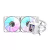 Darkflash DV240S White 240mm All-in-One Liquid CPU Cooler with ARGB Lighting