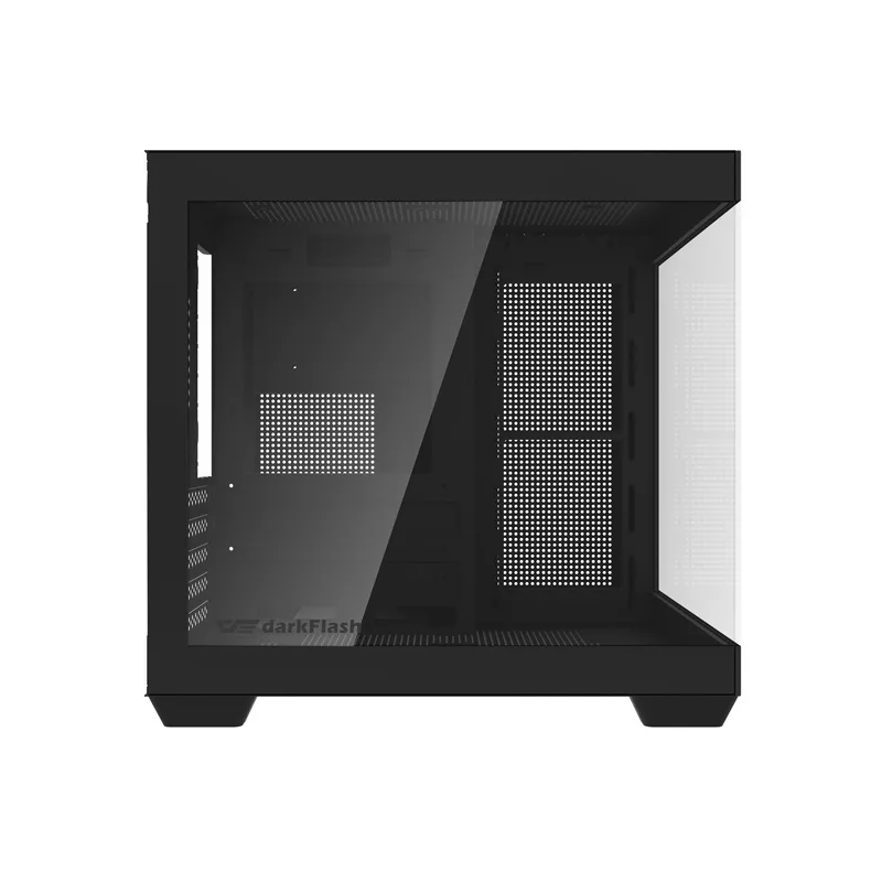 Darkflash C275P Mid-Tower datora korpuss (Melns) - Bez ventilatoriem