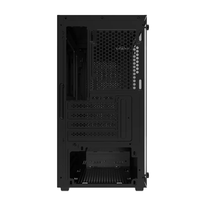 Darkflash M305 Mid-Tower datora korpuss (Melns) - Bez ventilatoriem