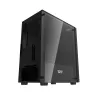 Darkflash M305 Mid-Tower datora korpuss (Melns) - Bez ventilatoriem