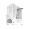 Darkflash M305 Mini Tower datora korpuss balts (bez ventilatoriem)