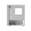 Darkflash M305 Mini Tower datora korpuss balts (bez ventilatoriem)