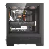 DarkFlash AIRNOVA Mid-Tower datora korpuss melns + 3 x 120mm ARGB ventilatori