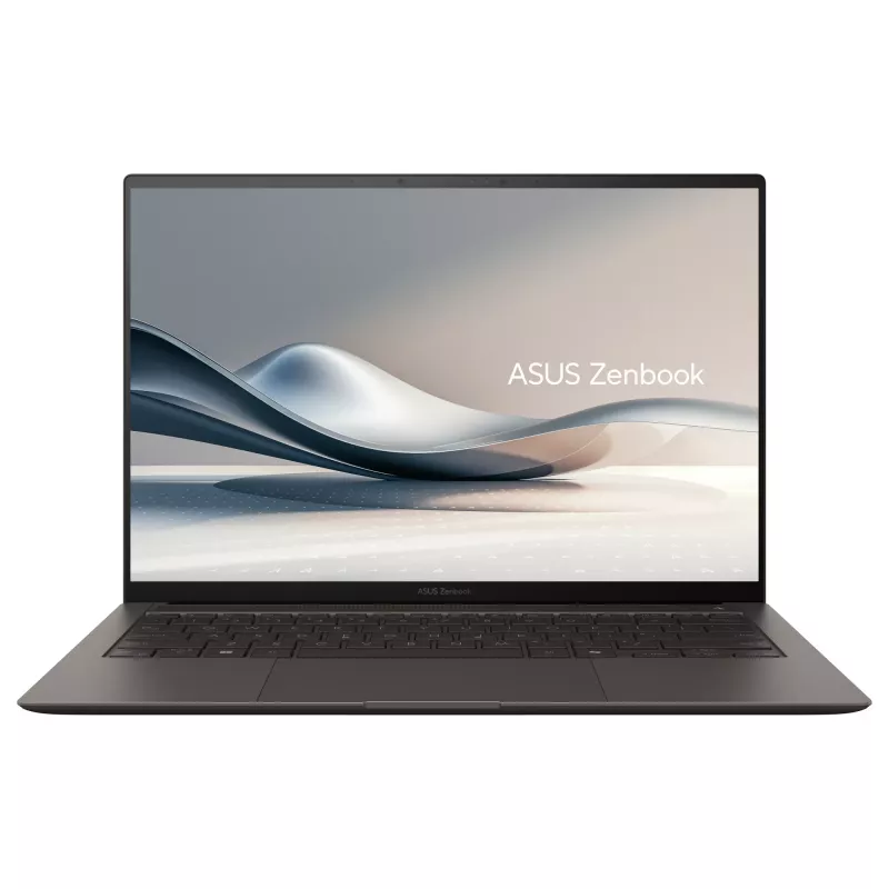 ASUS Zenbook S14 UX5406SA-PV528W biznesa portatīvais dators, Intel Core Ultra 7 258V, 14 collu 2.8K, 32GB LPDDR5X, 1TB SSD, Windows 11 Home, vācu QWERTZ tastatūra