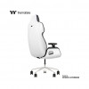 Thermaltake ARGENT E700 Glacier White with Slate Gray Crayon Real Leather Chair