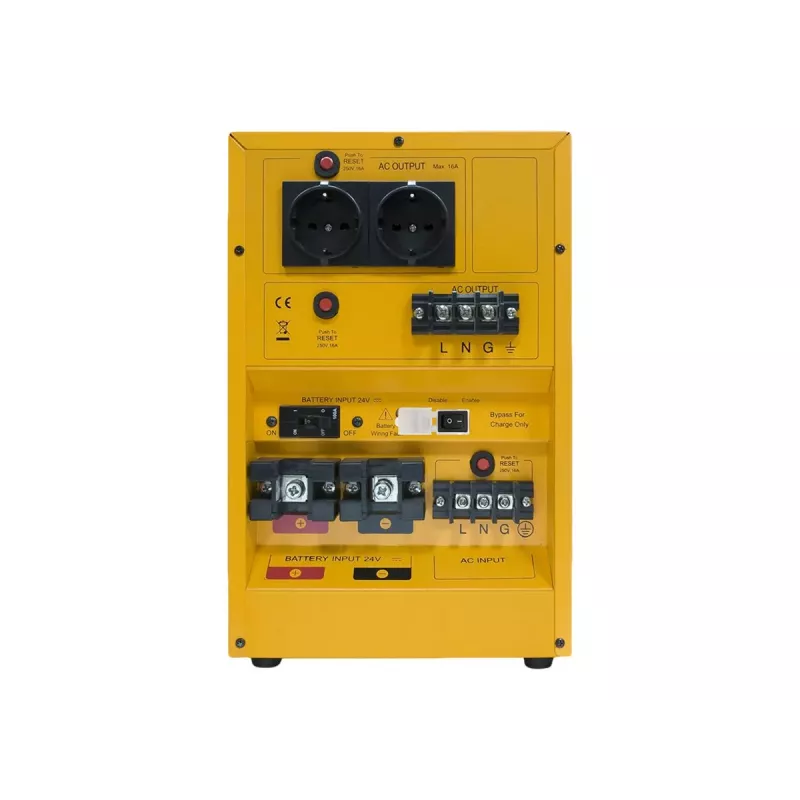 CyberPower CPS1500PIE Nepārtrauktās barošanas avots (UPS) Dubultās pārveidošanas (Online) 1.5 kVA 1050 W 3 AC kontaktligzdas