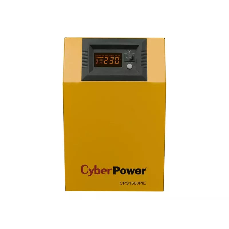 CyberPower CPS1500PIE Nepārtrauktās barošanas avots (UPS) Dubultās pārveidošanas (Online) 1.5 kVA 1050 W 3 AC kontaktligzdas