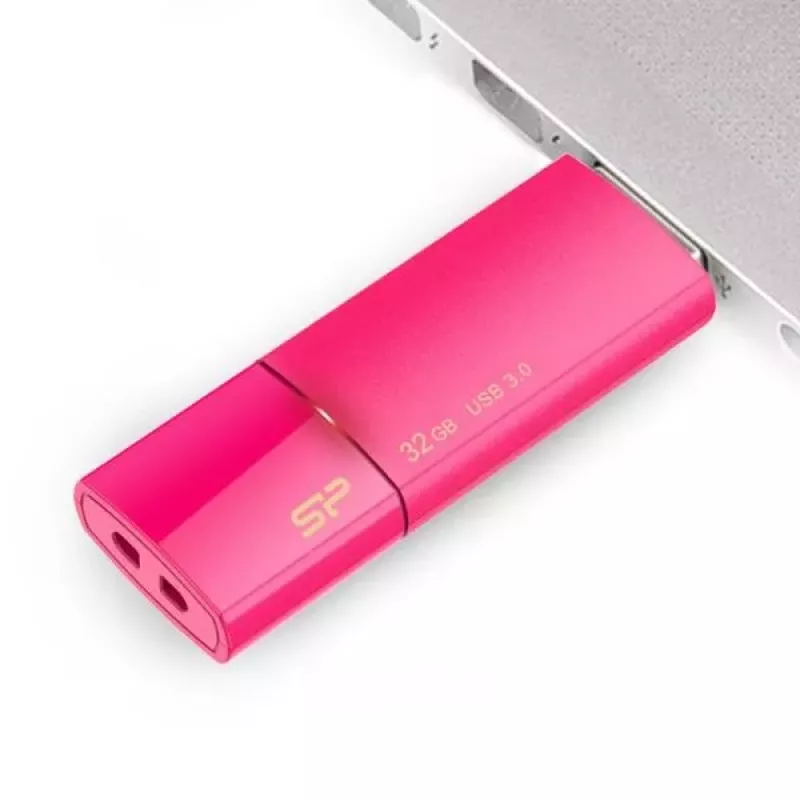 Silicon Power Blaze B05 USB zibatmiņa 32GB USB 3.0 Sweet Pink