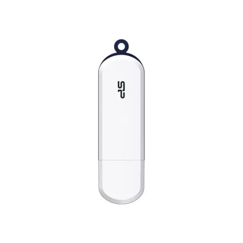 Silicon Power Blaze B32 USB zibatmiņa 128GB USB 3.2 Gen 1 Balta ar tumši zilu apdari