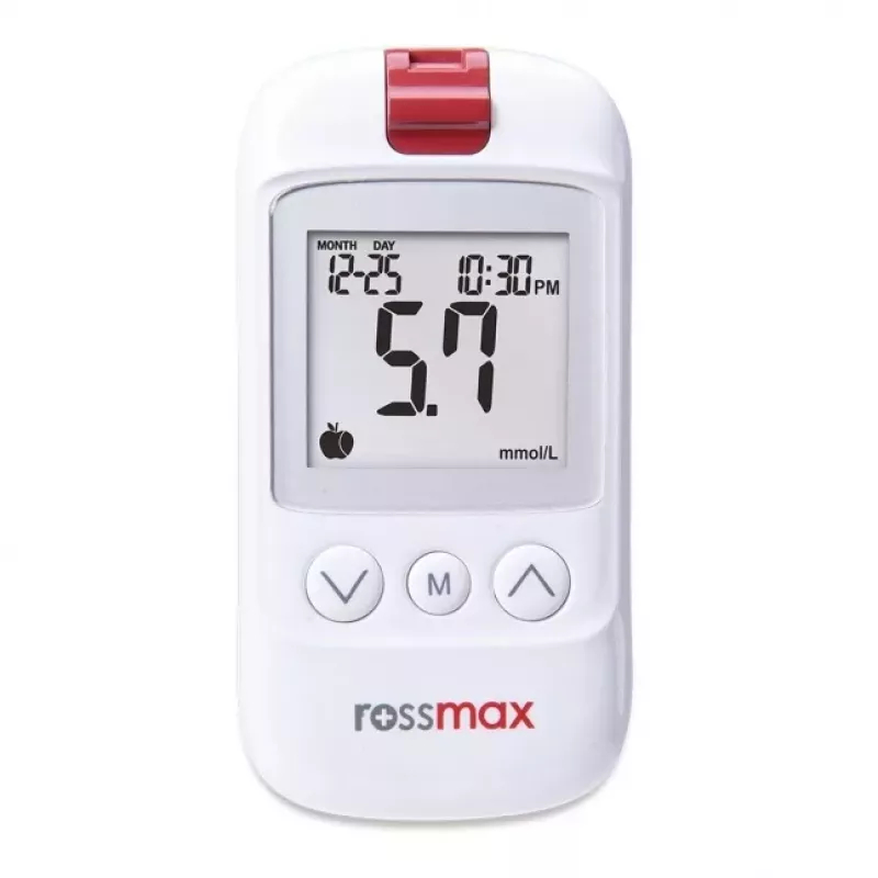 ROSSMAX HS200 BT Asins glikozes mērīšanas ierīce ar Bluetooth