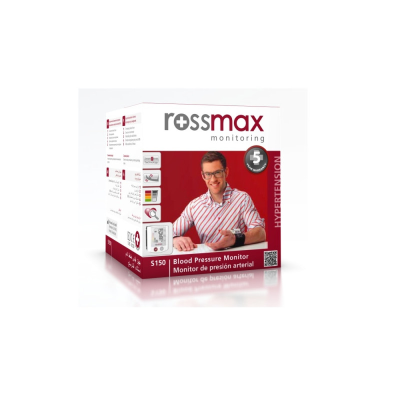 ROSSMAX Automātiskais plaukstas asinsspiediena monitors S150