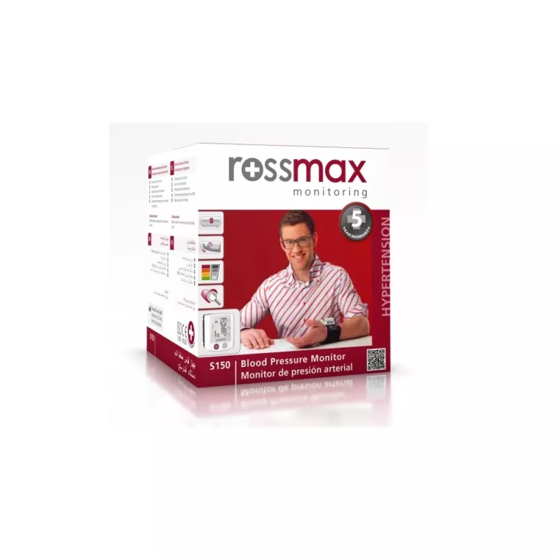 ROSSMAX Automātiskais plaukstas asinsspiediena monitors S150