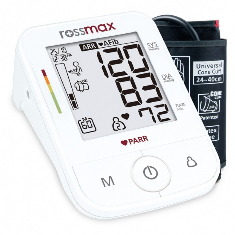 ROSSMAX Automātiskais asinsspiediena monitors X5 PARR