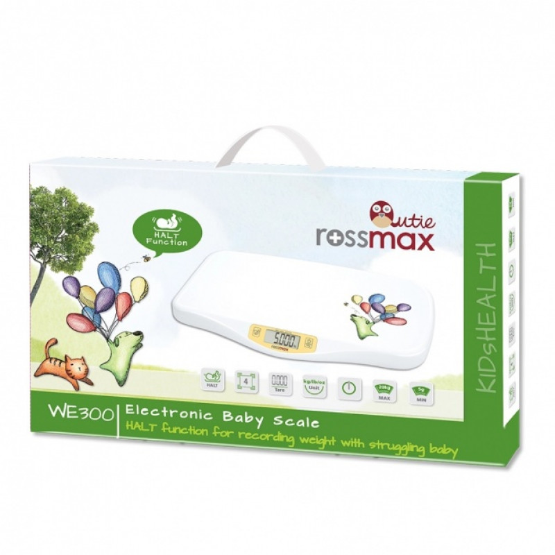 ROSSMAX WE300 Qutie Baby Scale with Discretional Hold Function