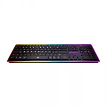 COUGAR Vantar Gaming Keyboard, Swiss Layout, Scissor-Switch, 8-Color Backlight