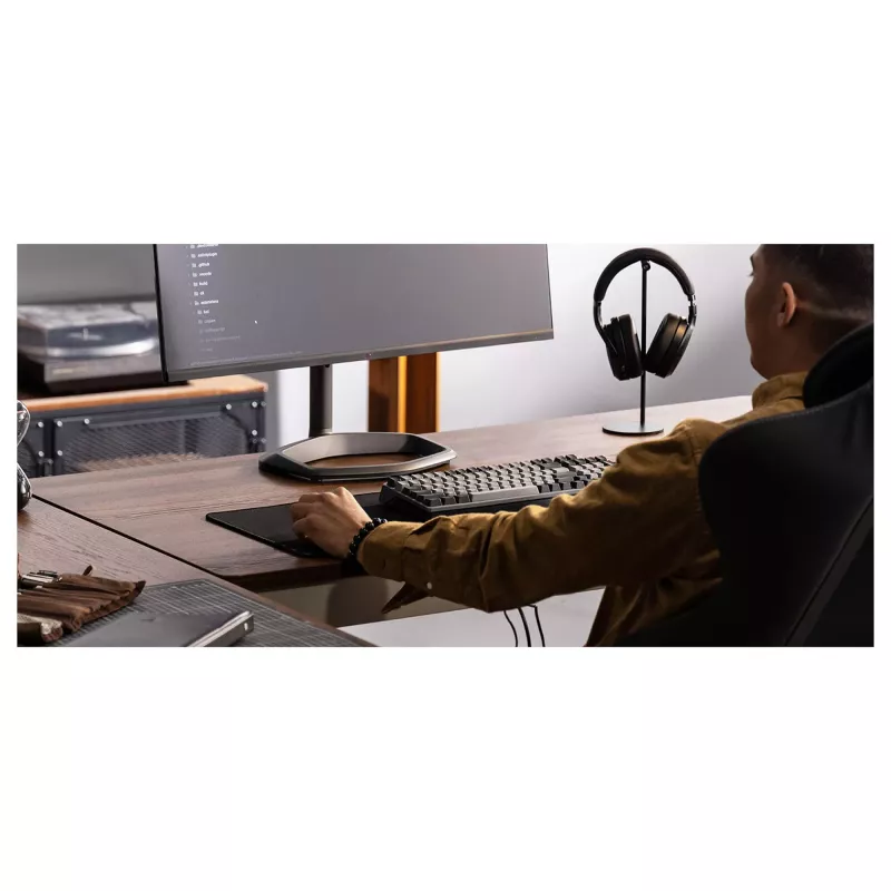 Cooler Master MK770 bezvadu mehāniskā tastatūra (franču AZERTY) - Kailh Box V2 Red slēdži, RGB fona apgaismojums, karsti nomaināmi, gasket mount, 4000mAh akumulators, magnētiskais plaukstu balsts